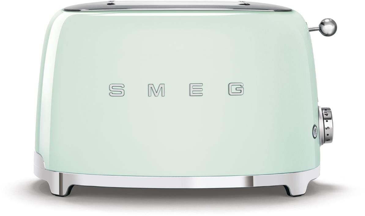 SMEG 50's Retro Style 2x2 pasztell zöld 950W Kenyérpirító