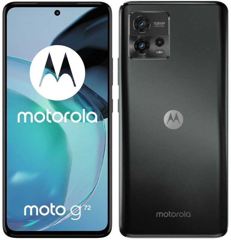 Motorola Moto G72 8 GB / 128 GB Meteorite Grey Handy