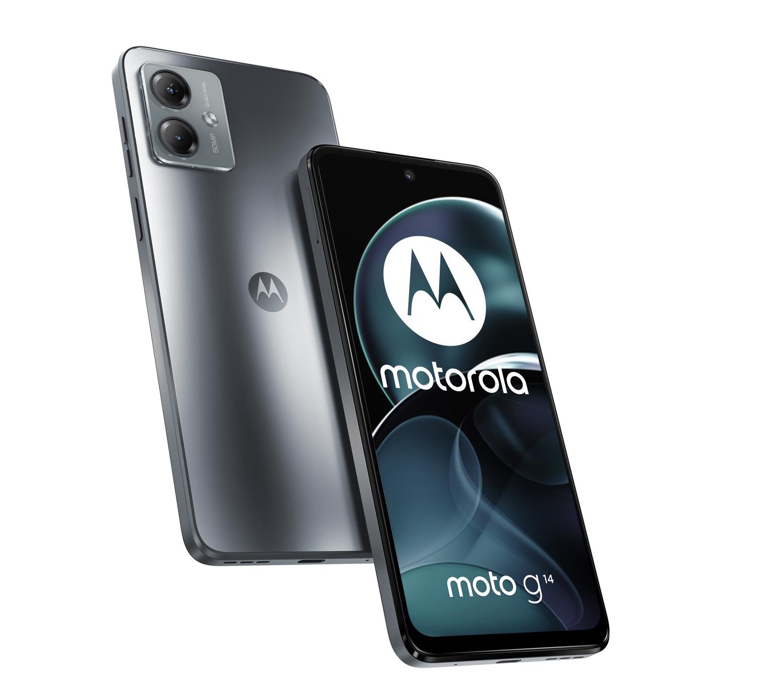 Motorola Moto G14 4GB/128GB šedá Mobilní telefon