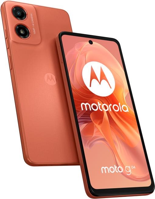 Motorola Moto G04 4 GB/64 GB oranžový Mobilný telefón
