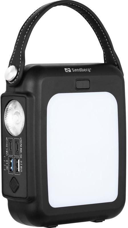 Sandberg powerbanka Hand crank 20000 mAh čierna Powerbank