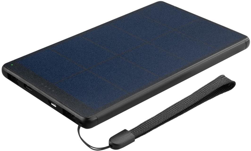 Sandberg Urban Solar Powerbank 10000 mAh, solárna nabíjačka, čierna...