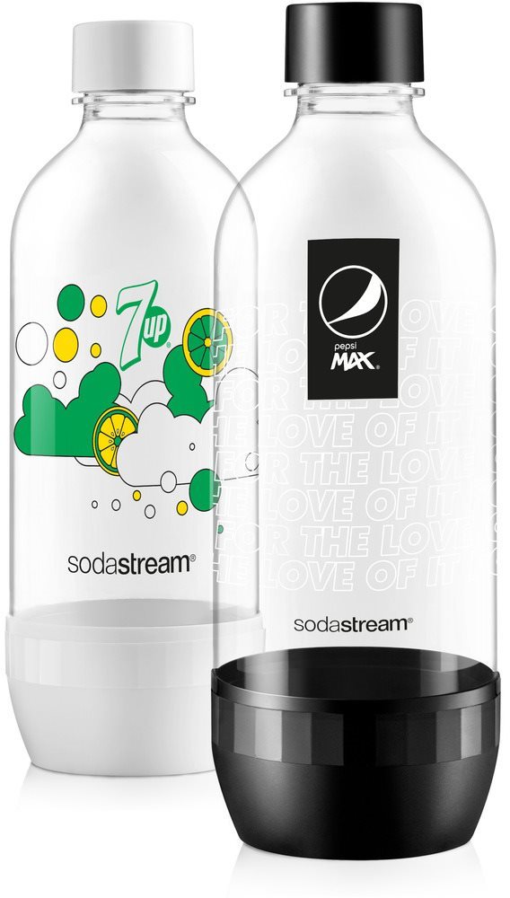 SodaStream JET 7UP & Pepsi Max Palack, 2× 1 l Sodastream palack