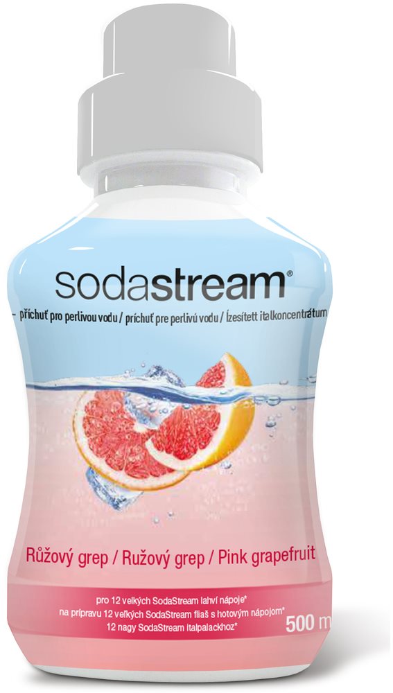 SODASTREAM Príchuť RUŽOVÝ GREP 500 ml Príchuť