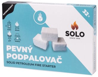SOLO Podpaľovač pevný petrolejový – 32 ks Podpaľovač