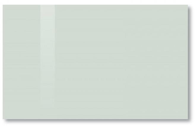 SOLLAU Sklenená magnetická tabuľa biela satinová 60 × 90 cm...