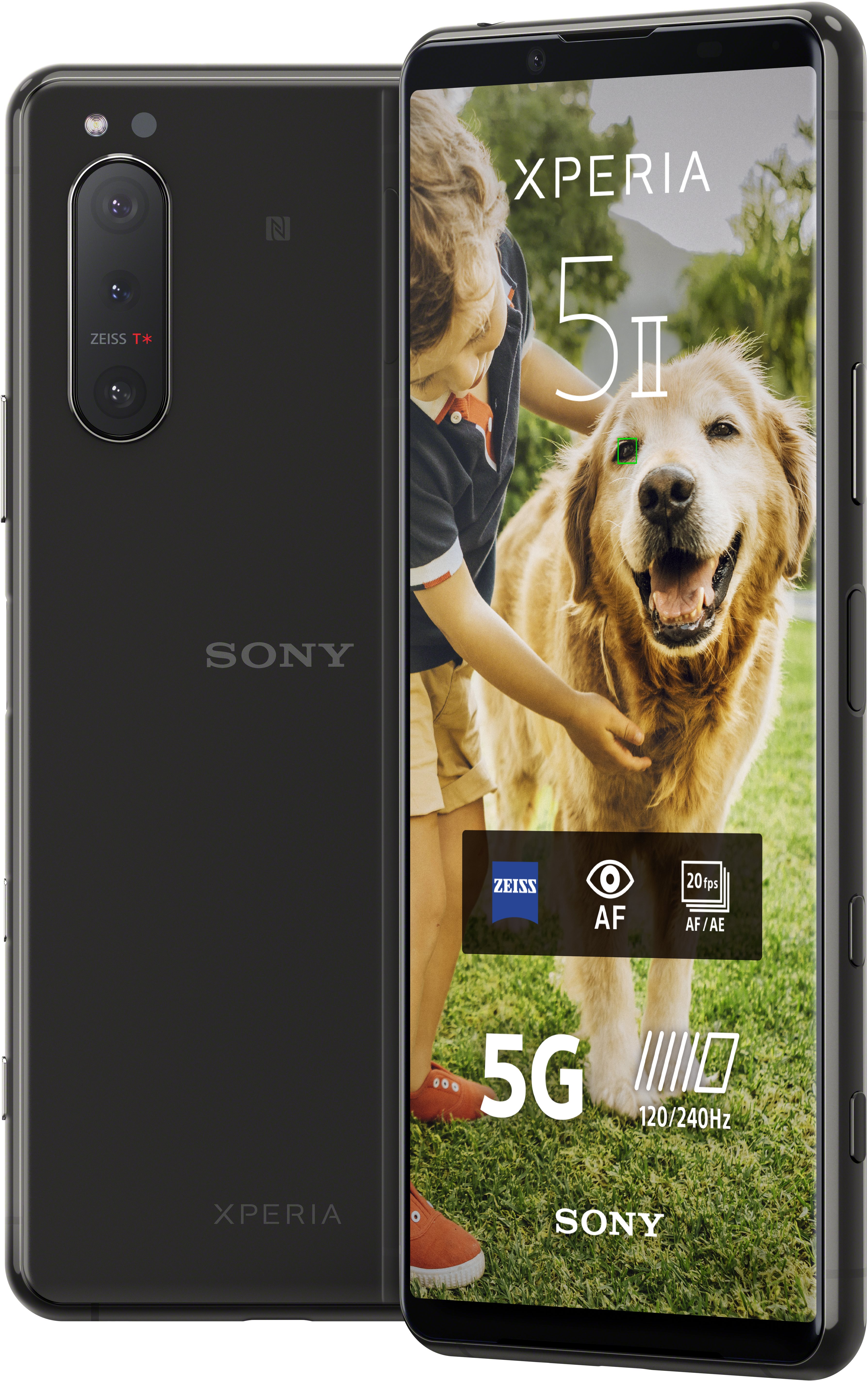 Sony Xperia 5 II fekete Mobiltelefon
