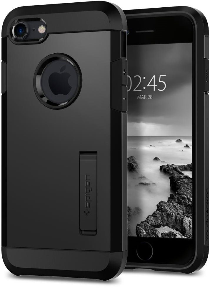 Spigen Tough Armor 2 Black iPhone 7/ 8 Handyhülle
