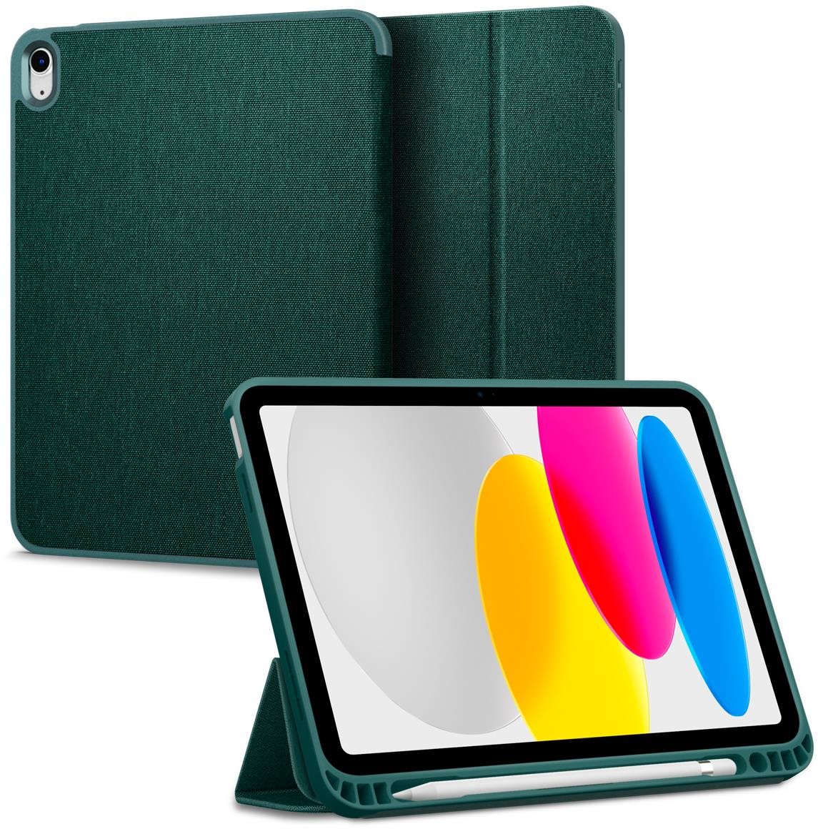 Spigen Urban Fit Midnight Green iPad 10.9" 2022 Tablet-Hülle