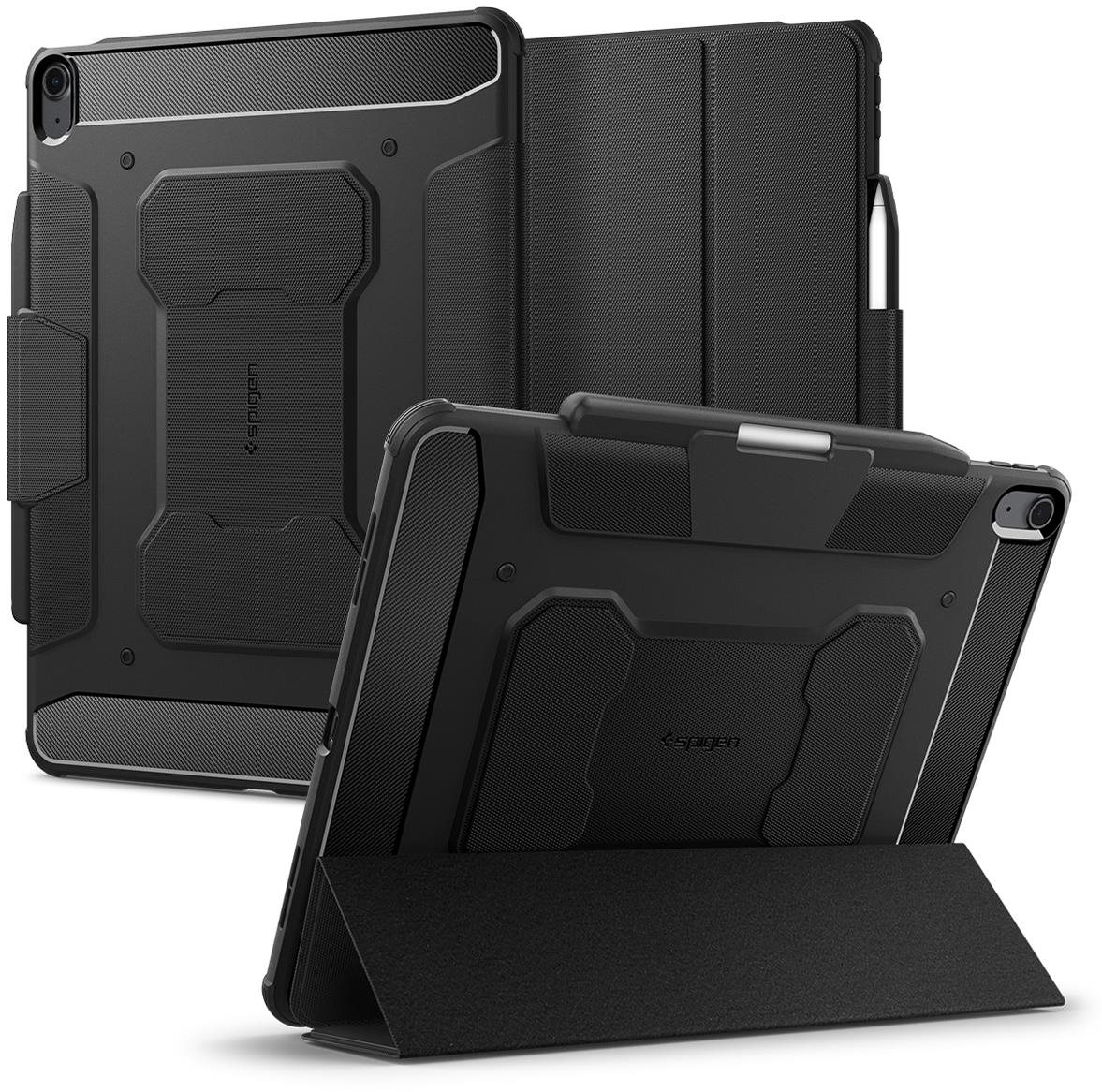 Spigen Rugged Armor Pro Black iPad Air 12.9" 2024 Tablet-Hülle