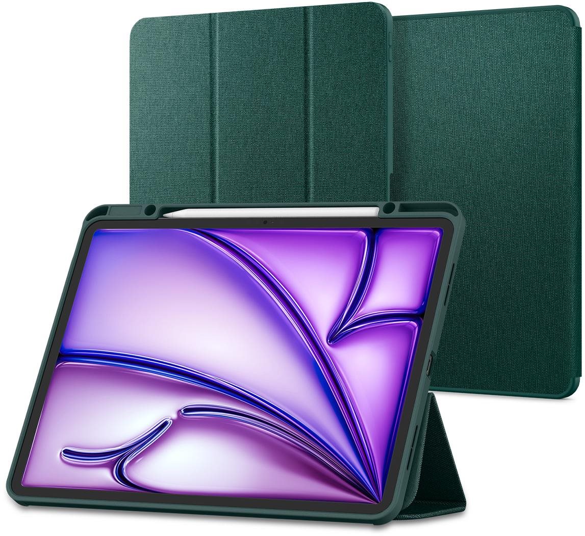 Spigen Urban Fit Midnight Green iPad Pro 13" 2024 Tablet-Hülle