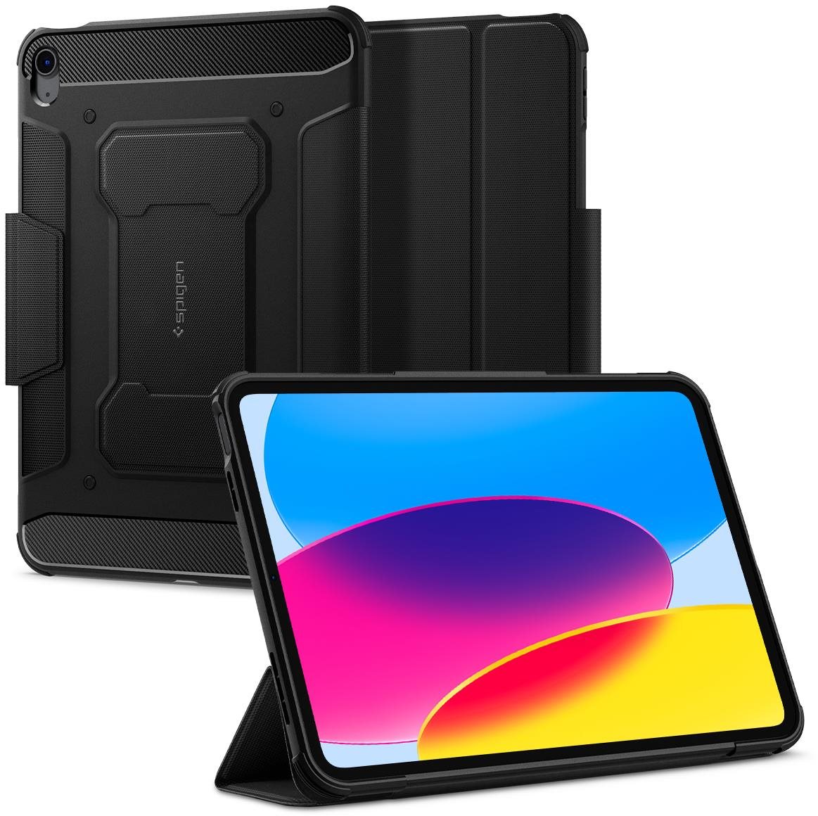 Spigen Rugged Armor Pro Black iPad Air 10.9" 2022/2020/iPad Air 11"...