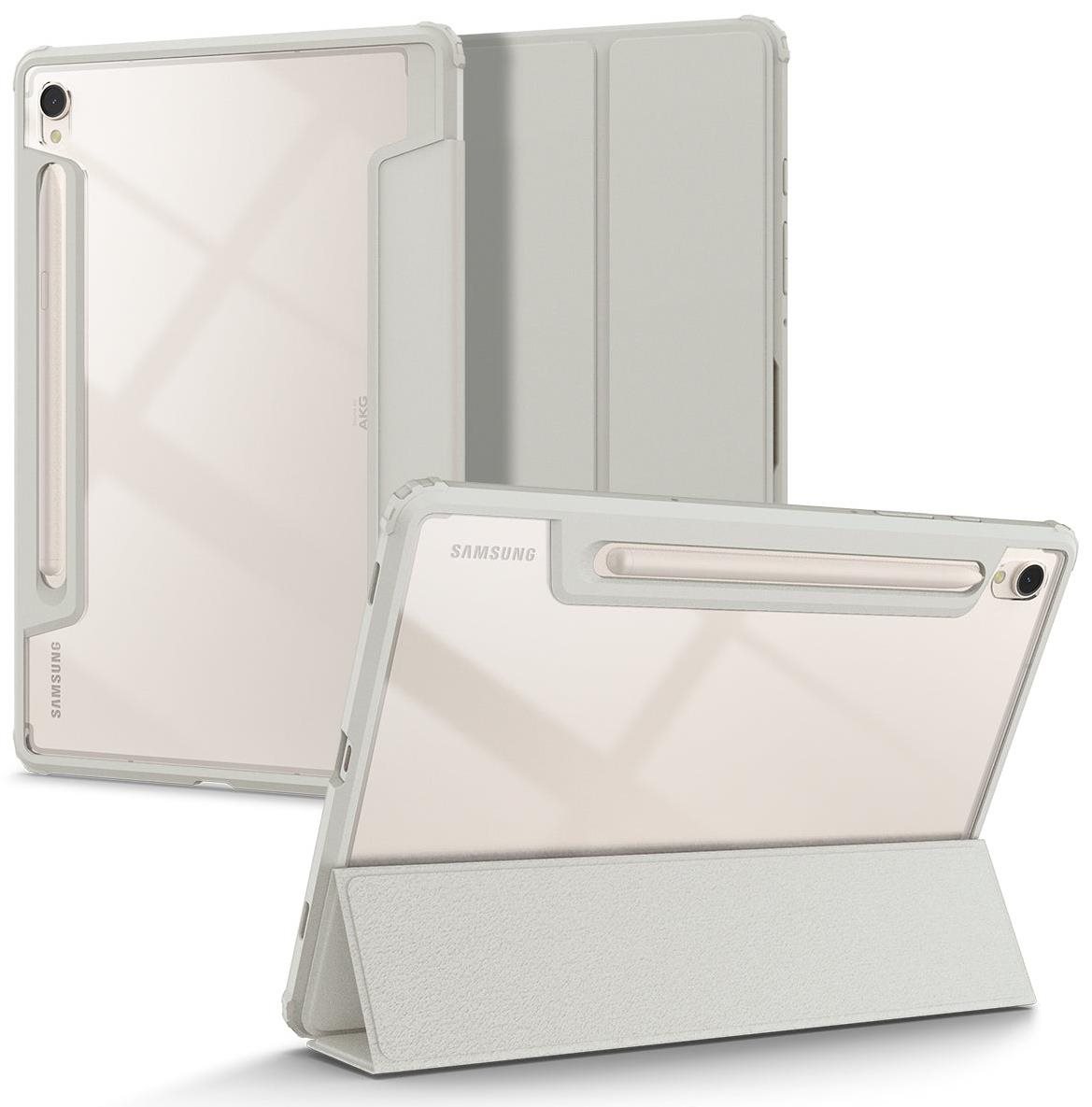 Spigen Ultra Hybrid Pro Gray Samsung Galaxy Tab S9 Tablet-Hülle