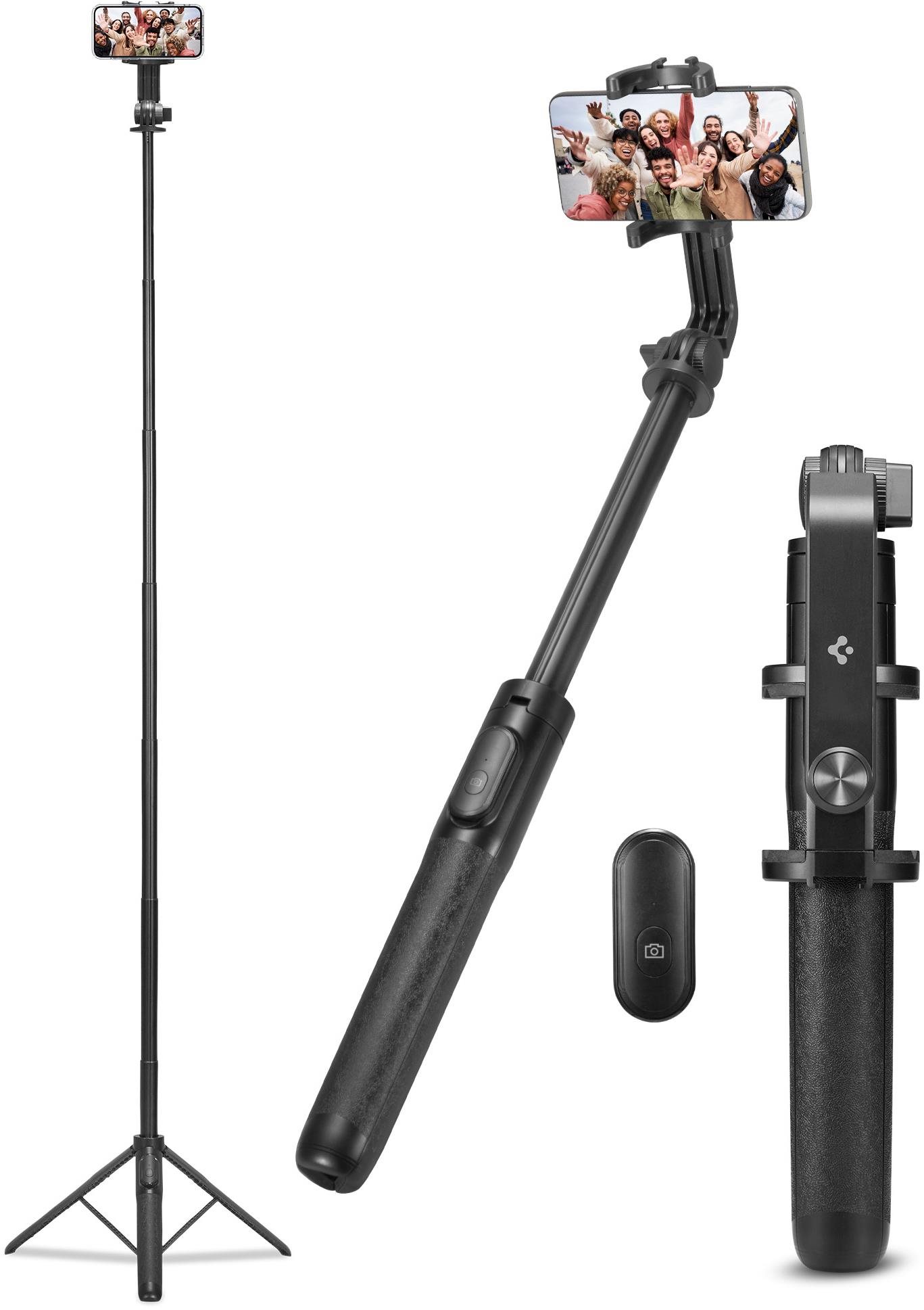 Spigen Tripod Selfie Stick Black Longer Version Szelfibot