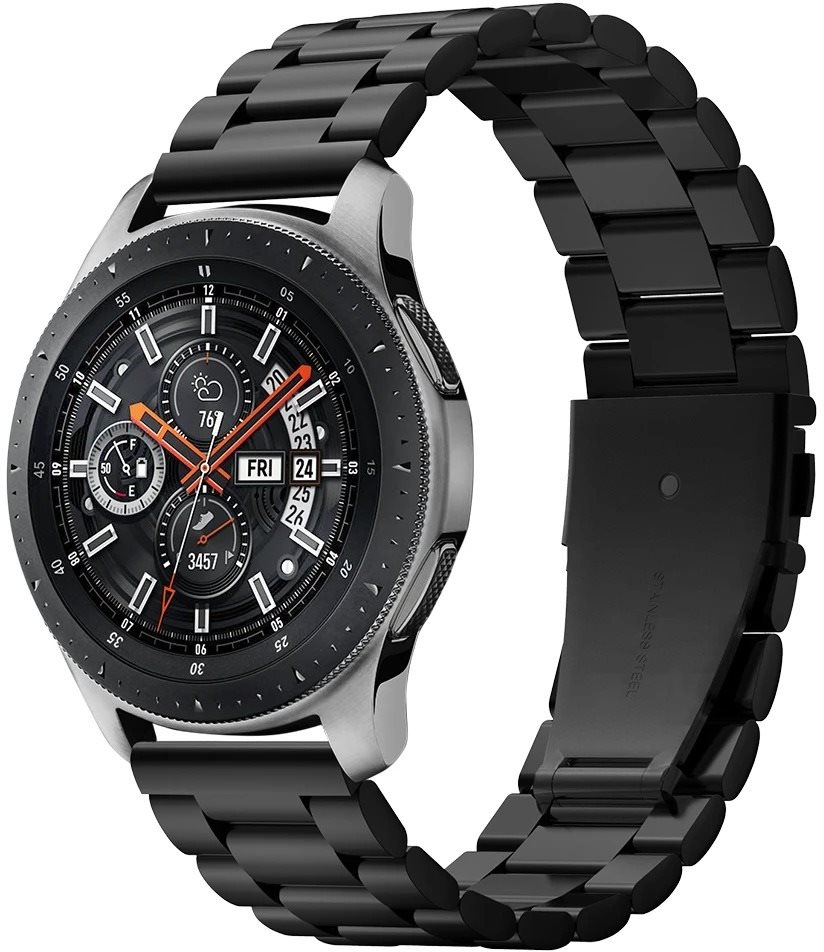 Spigen Modern Fit Black Samsung Galaxy Watch 22mm Szíj