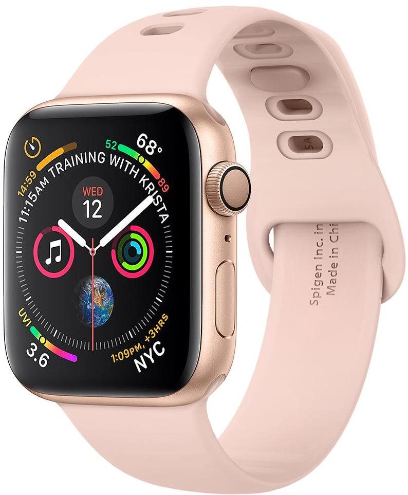 Spigen Silicone Fit Rose Apple Watch SE/7/6/5/4/3/2/1 40/38mm Watch...