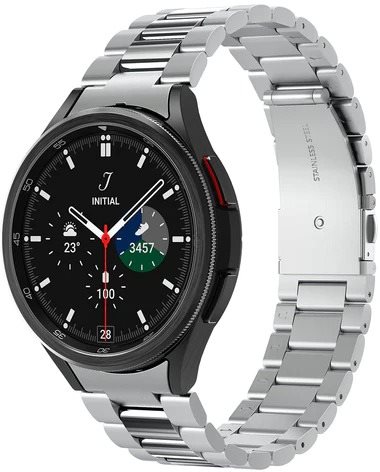 Spigen Modern Fit 316L Band Silver Samsung Galaxy Watch6 Classic...
