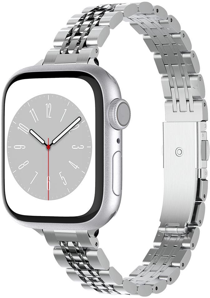 Spigen Shine Fit Silver Apple Watch 41mm/40mm/38mm Armband