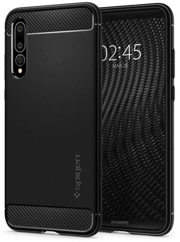 Spigen Rugged Armor Black Huawei P20 Pro Coque de téléphone portable