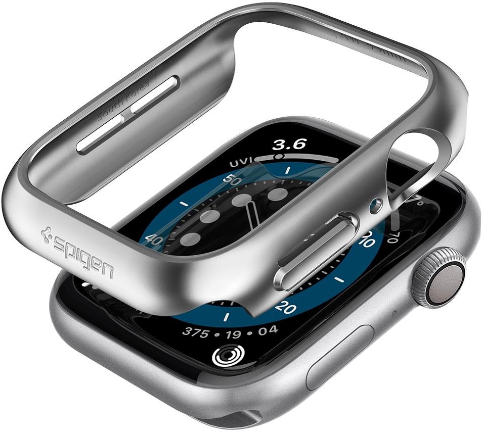 Spigen Thin Fit Graphite Apple Watch SE 2022/6/SE/5/4 (44 mm)...