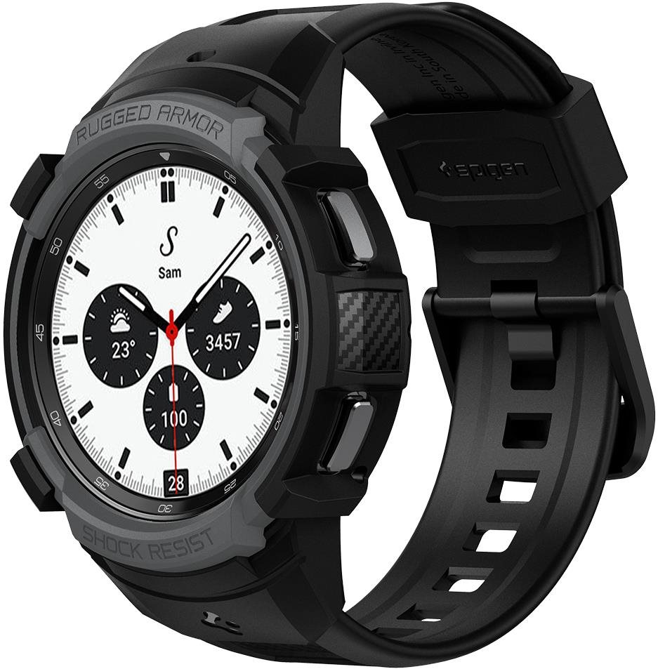 Spigen Rugged Armor Pro Grey Samsung Galaxy Watch 4 Classic 42mm...