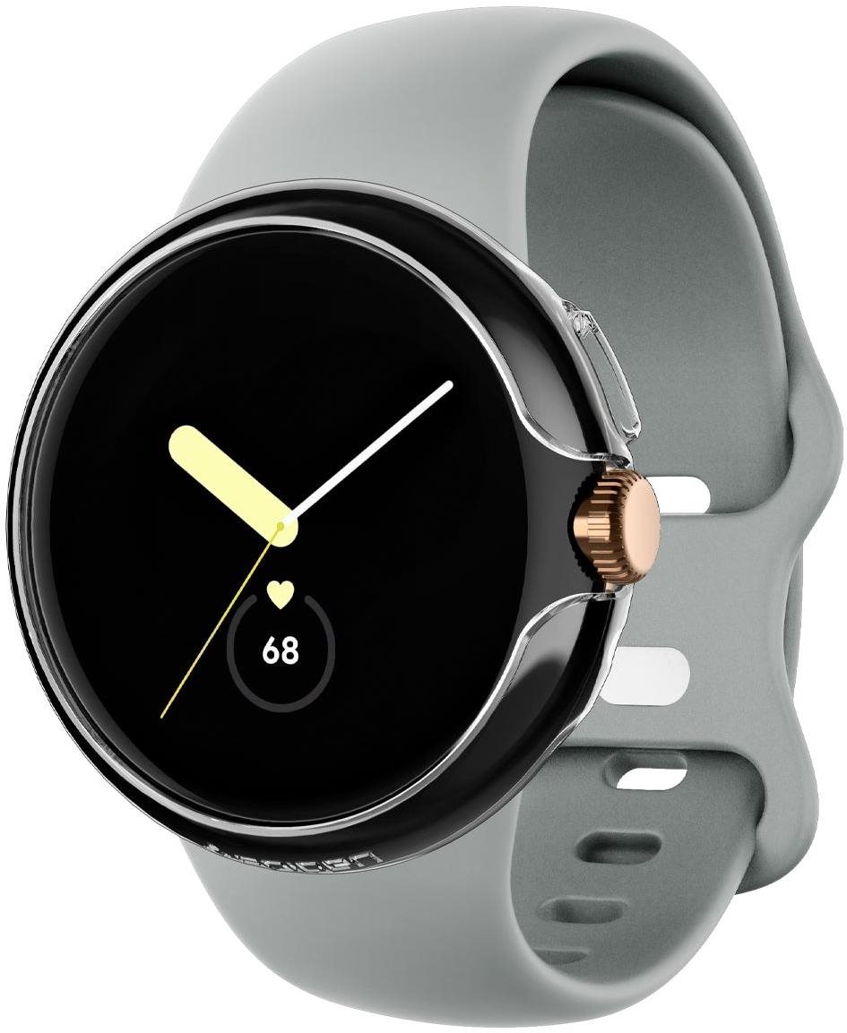 Spigen Thin Fit Crystal Clear Google Pixel Watch 2/1 Uhrenetui