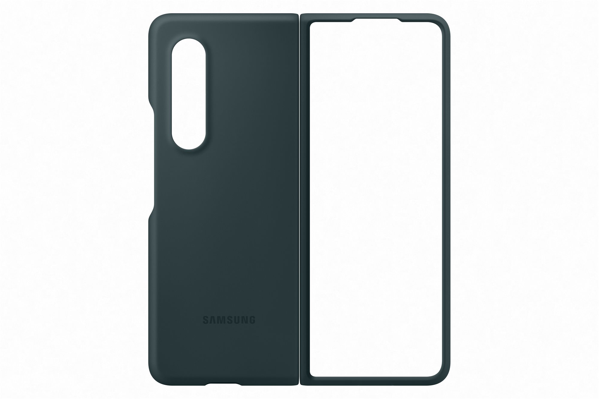 Samsung couverture arriere en silicone pour Galaxy Z Fold3 vert...