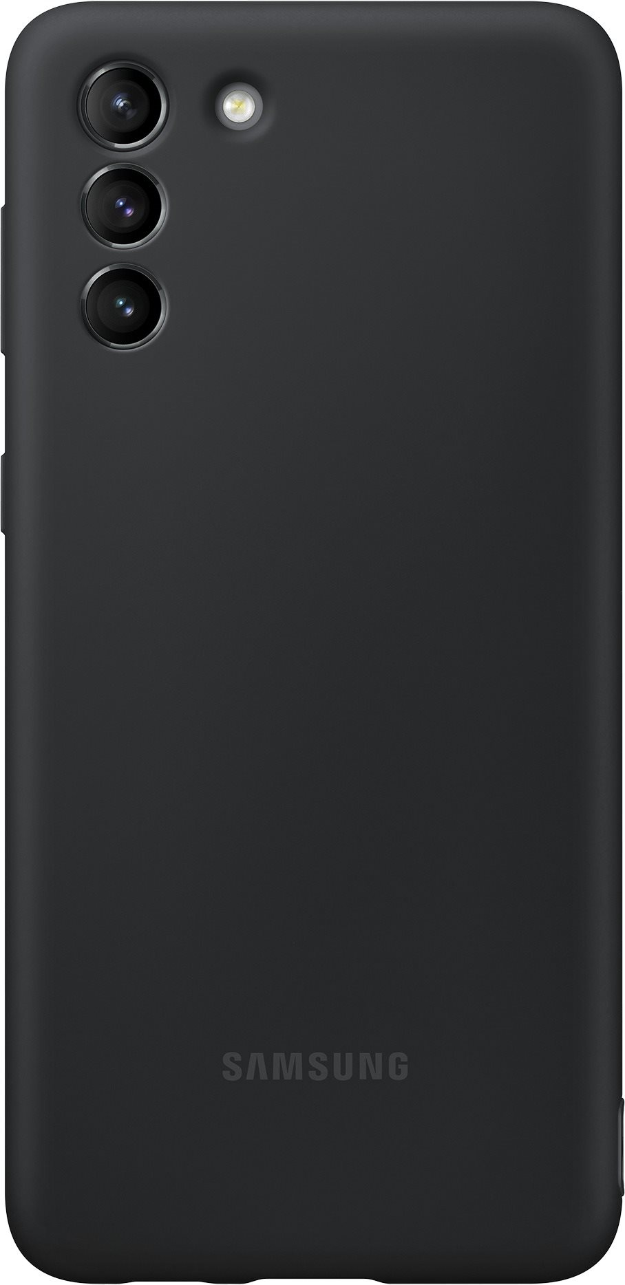Samsung Silicone Back Case for Galaxy S21+, Black Phone Cover