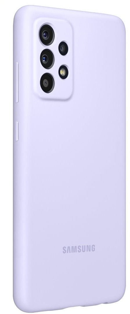 Samsung Silicone Case for Galaxy A52 Violet Phone Cover