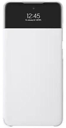 Samsung Etui S View pour Galaxy A52 Blanc Coque de téléphone portable