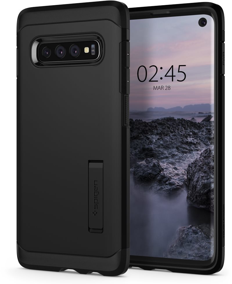 Spigen Tough Armor Black Samsung Galaxy S10 Kryt na mobil