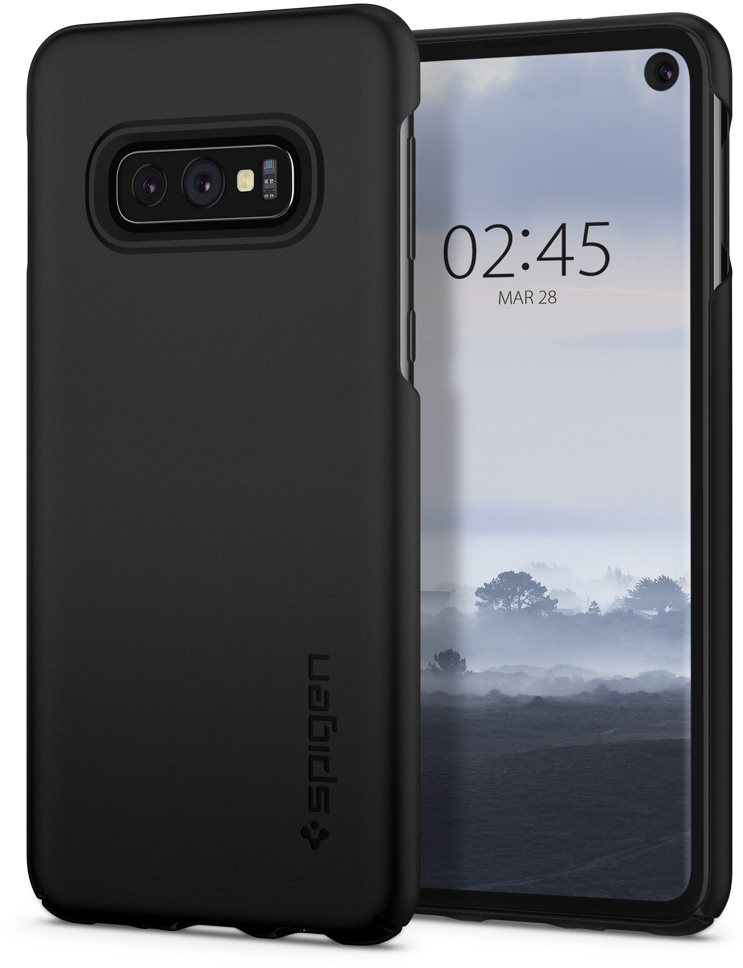 Spigen Thin Fit Noir Samsung Galaxy S10e Coque de téléphone portable