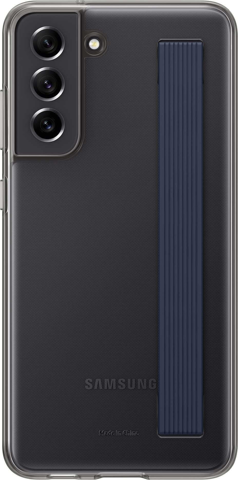 Samsung Galaxy S21 FE 5G Semi-transparent Back Cover with Loop,...