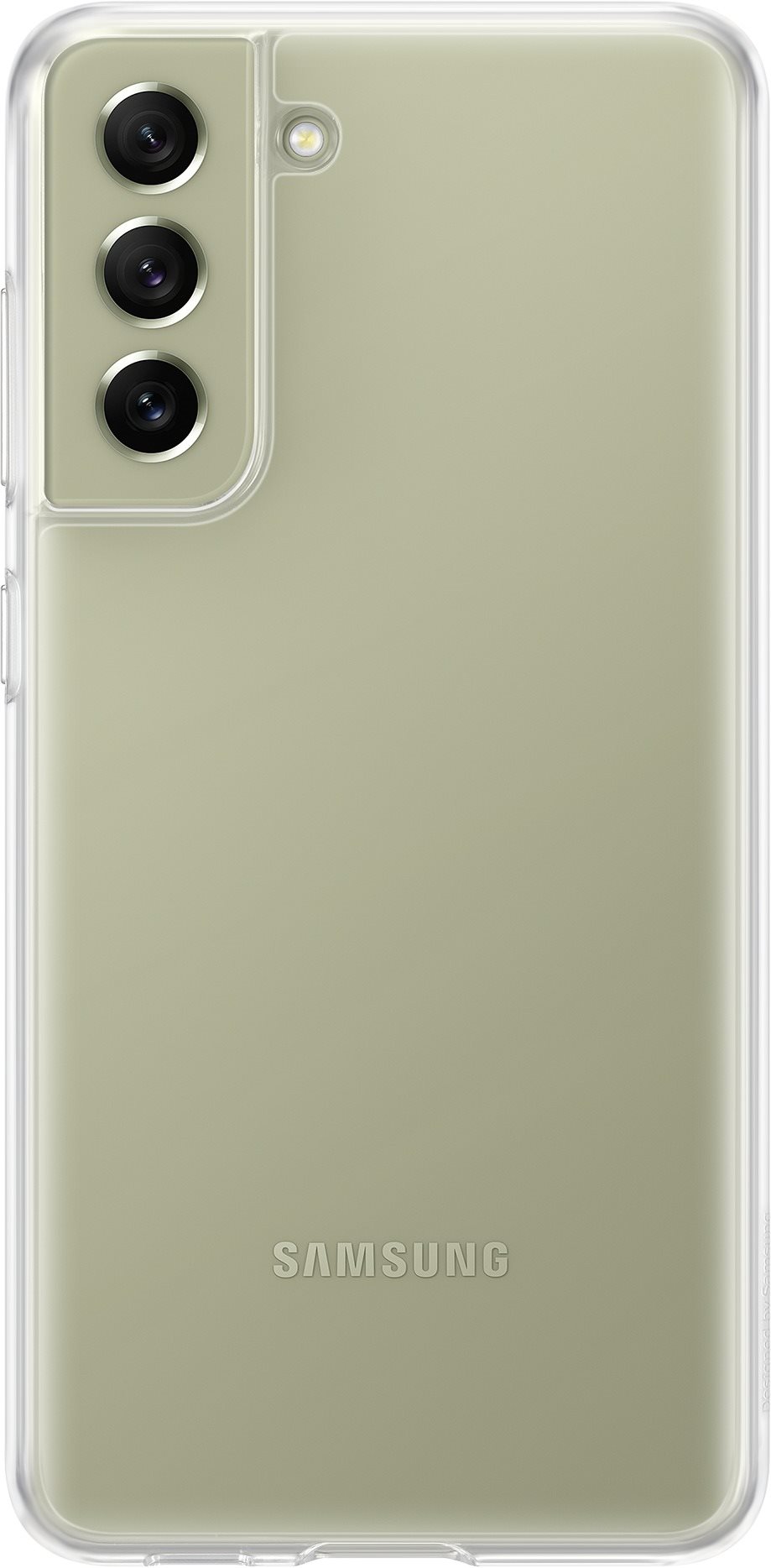 Samsung Galaxy S21 FE 5G Transparent Back Cover, Transparent Phone...
