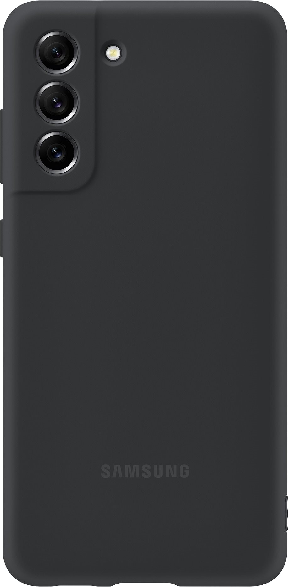 Samsung Galaxy S21 FE 5G Silicone Back Cover, Grey Phone Cover