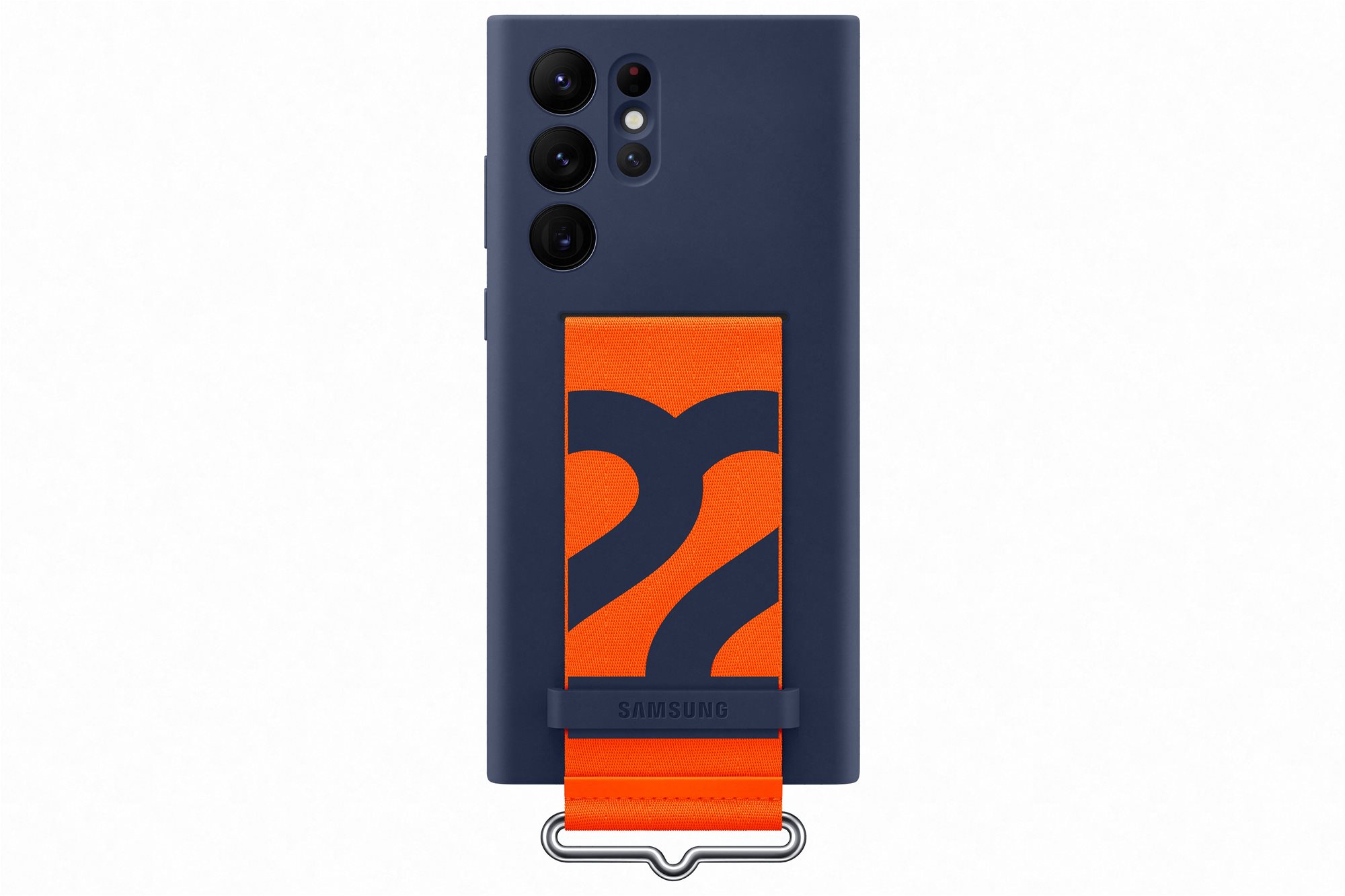 Coque en silicone Samsung Samsung Galaxy S22 Ultra 5G avec bracelet...