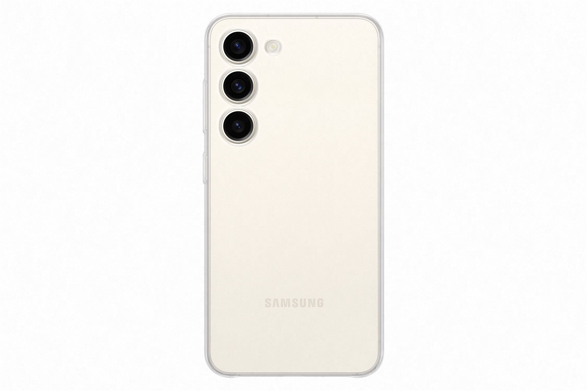 Samsung Galaxy S23 Átlátszó hátlap Telefon tok