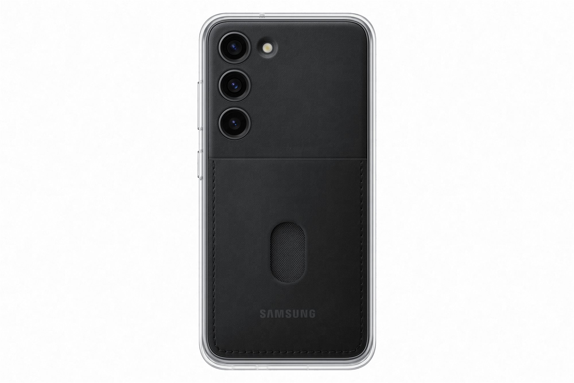 Samsung Galaxy S23 Telefon tok Frame fekete Telefon tok