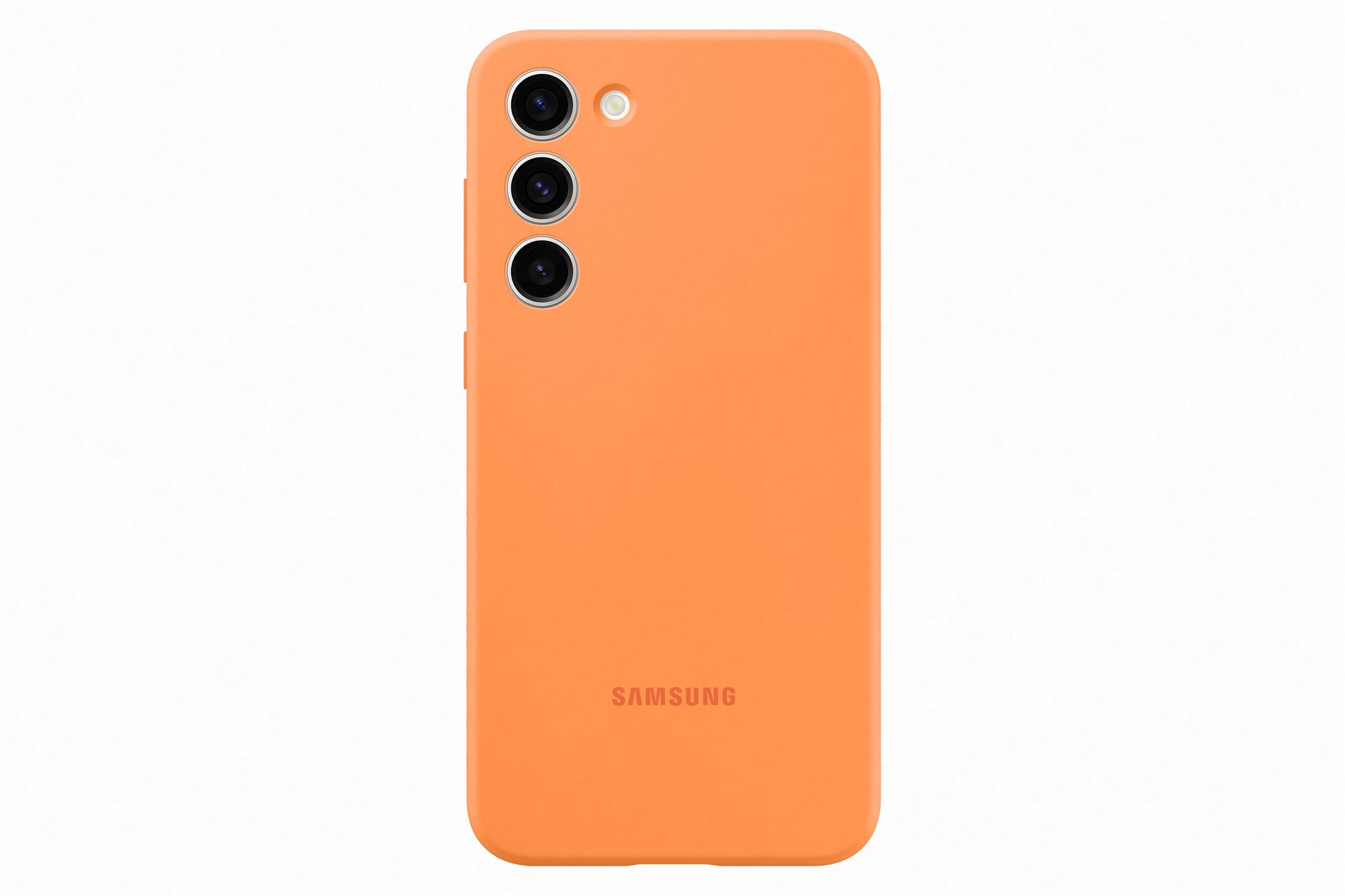 Samsung Galaxy S23+ Silikónový zadný kryt oranžový Kryt na mobil