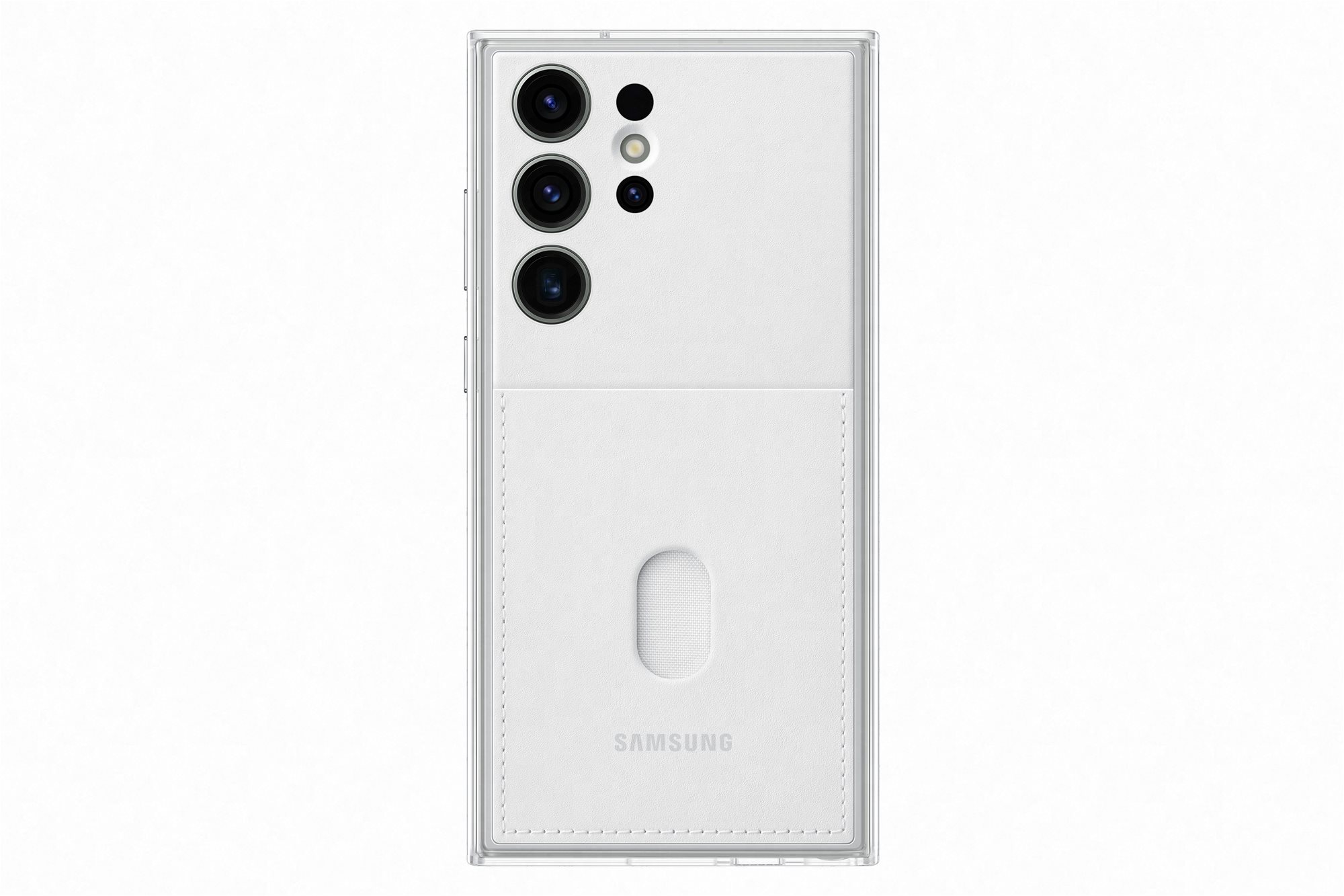 Samsung Galaxy S23 Ultra Cover Frame - Weiß Handyhülle