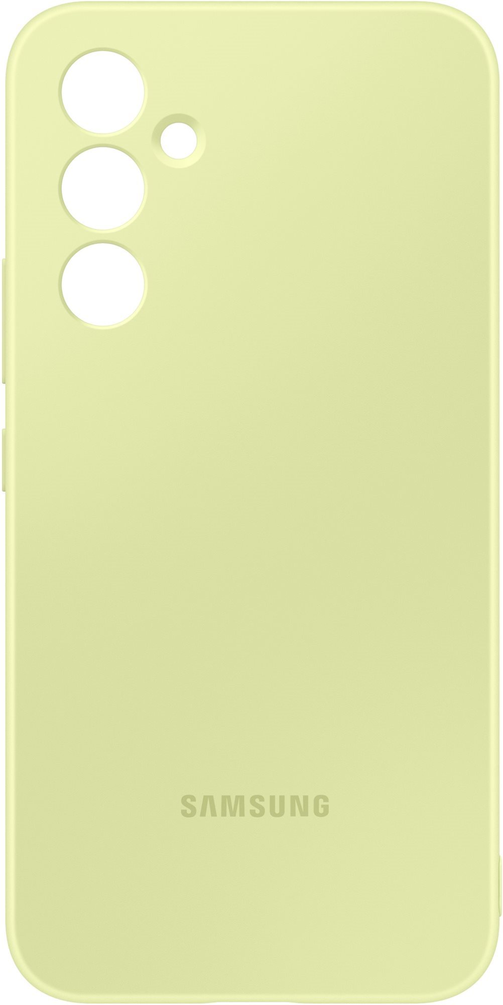 Samsung Silikon Back Cover für Galaxy A54 Lime Handyhülle