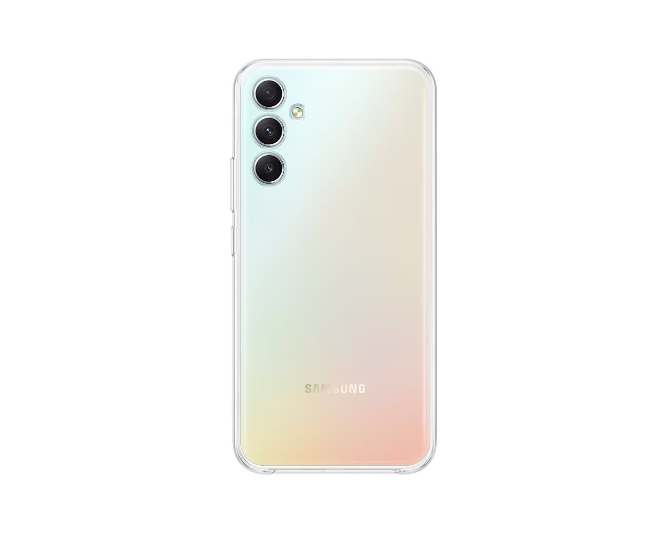Samsung Transparentes Backcover für Galaxy A34 - transparent...