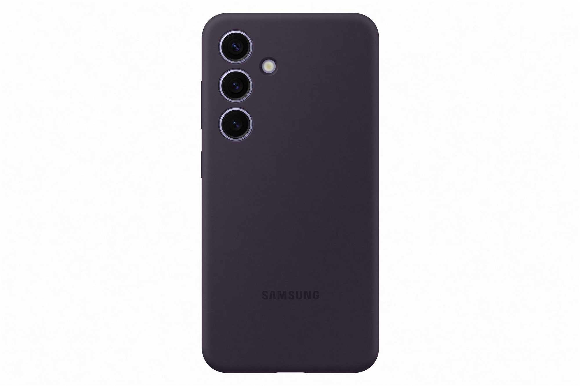 Samsung Galaxy S24 Silikon Backcover Dark Violet Handyhülle