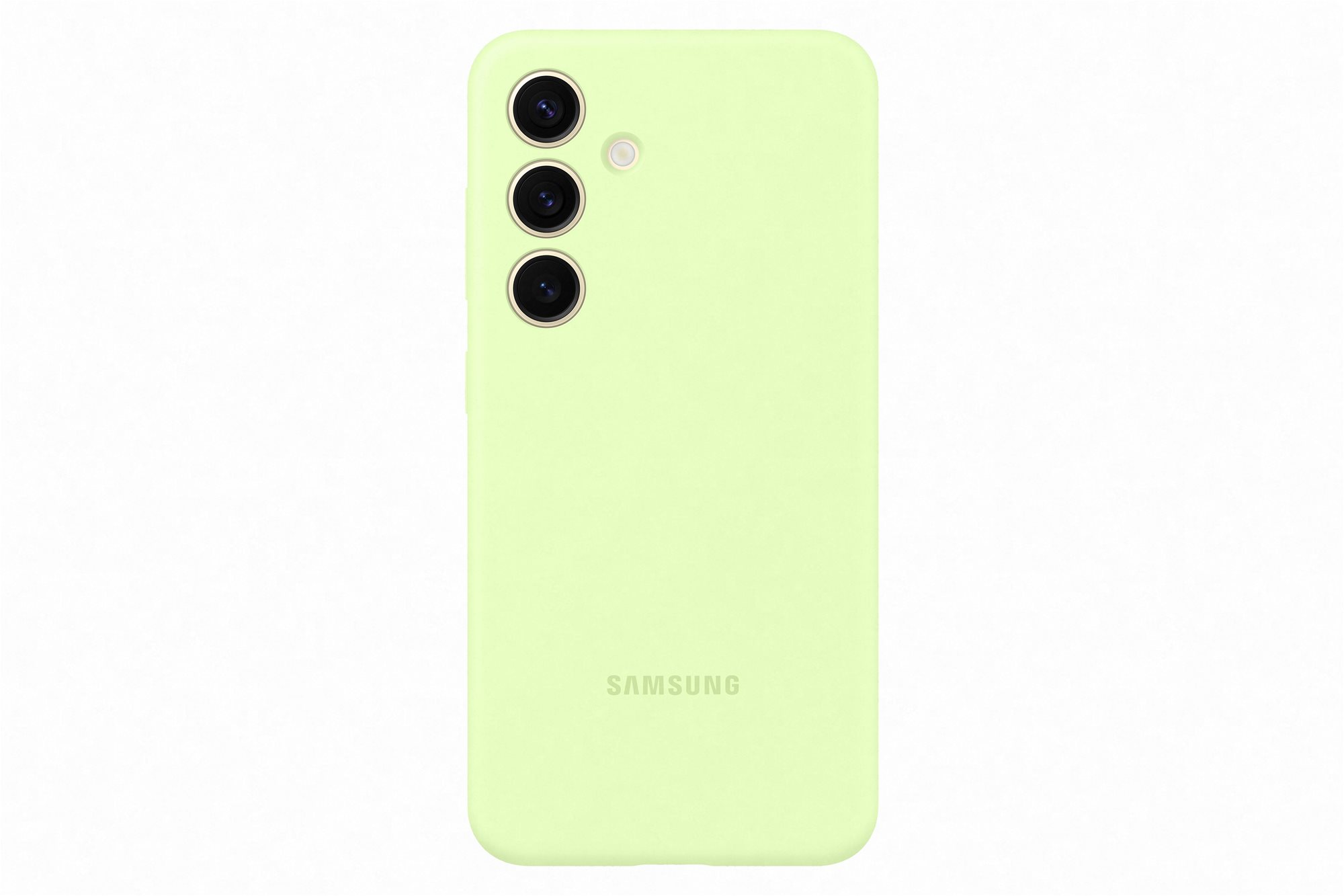 Samsung Galaxy S24 Silikonový zadní kryt Light Green Kryt na mobil