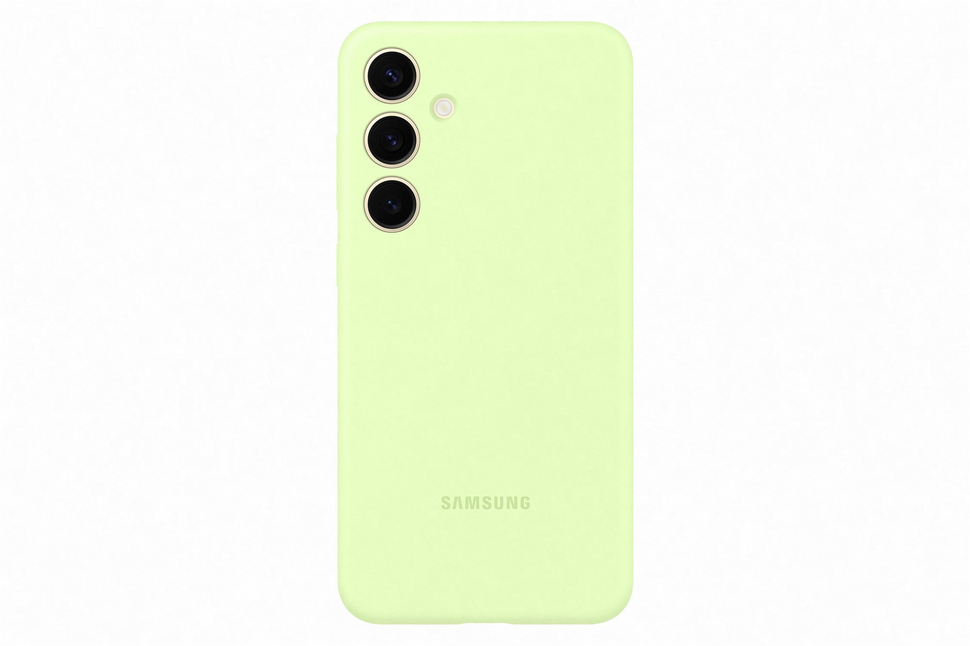Samsung Galaxy S24+ Silikonový zadní kryt Light Green Kryt na mobil