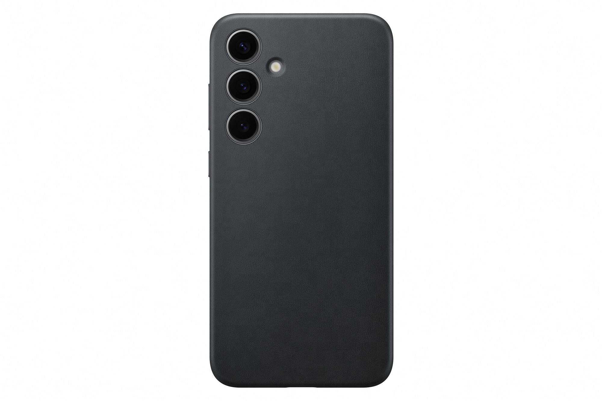 Samsung Galaxy S24+ Black vegán bőrtok Telefon tok