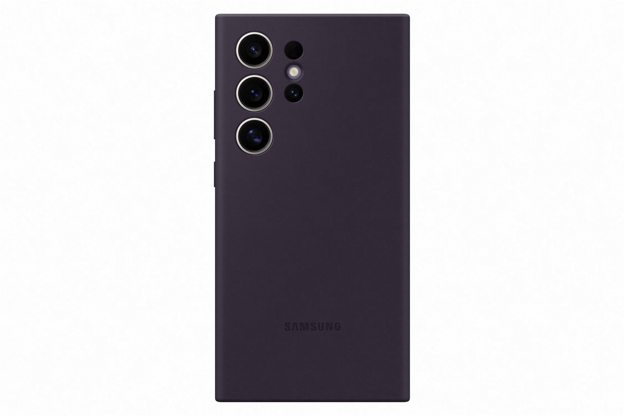 Samsung Galaxy S24 Ultra Dark Violet szilikon tok Telefon tok