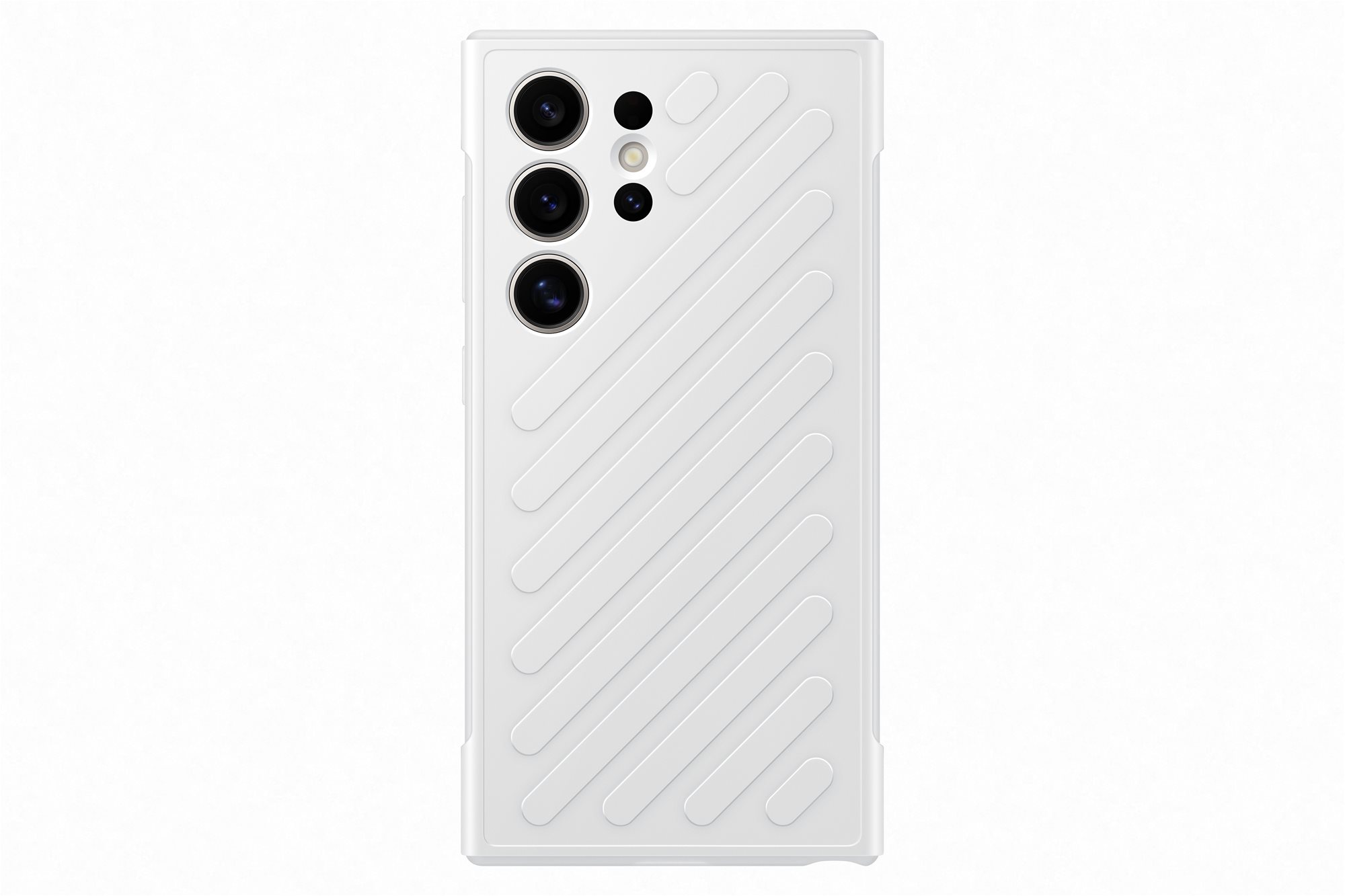 Samsung Galaxy S24 Ultra Light Gray bordázott tok Telefon tok