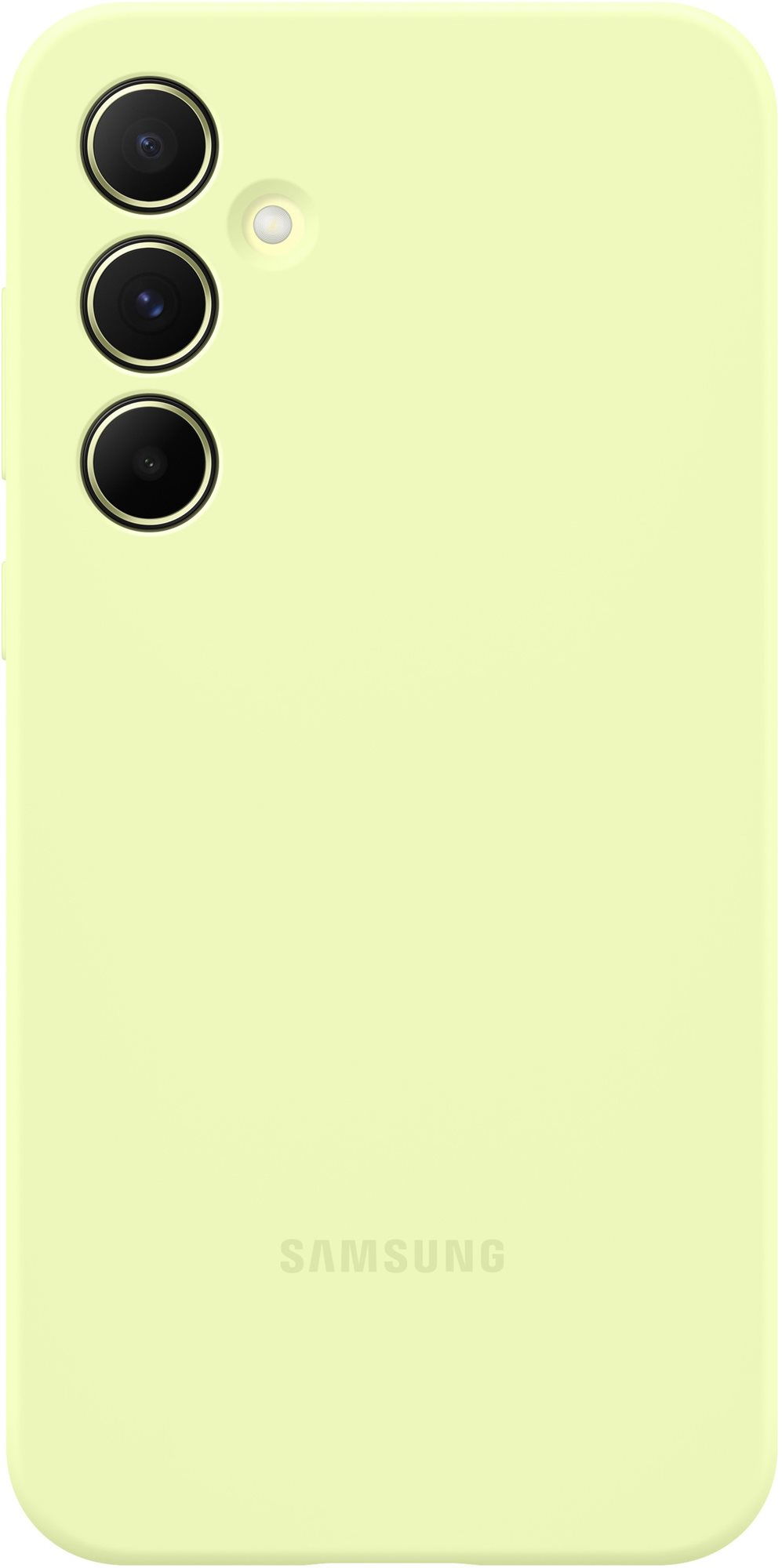 Samsung Galaxy A55 Silikon Back-Cover Lime Handyhülle