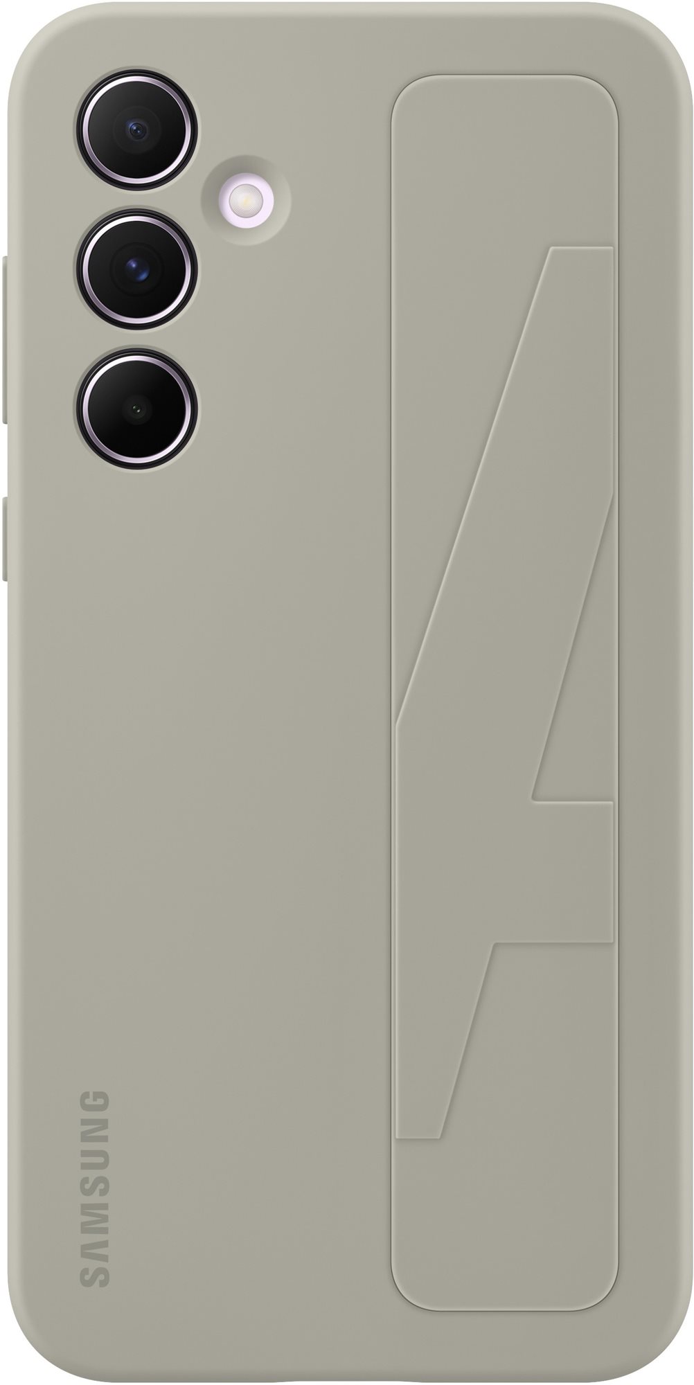 Samsung Galaxy A55 szürke tok szíjjal Telefon tok